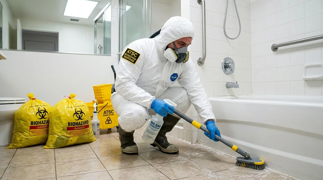 Decontamination equipment deployed for Blood Cleanup in Wading River